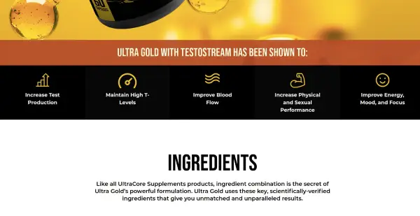 Ultra Gold Supplement